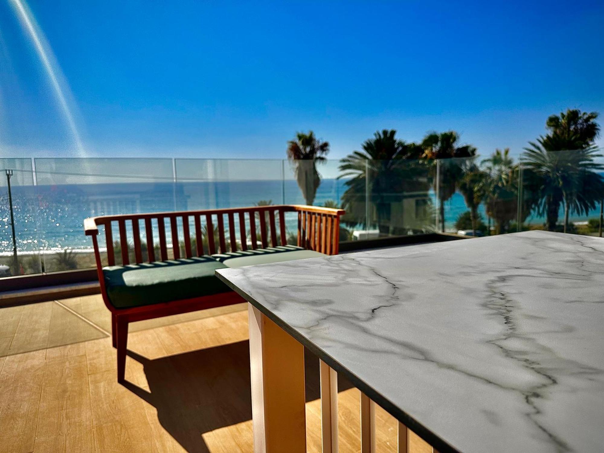 Santa Barbara Seafront Villas W Jacuzzi Pool Pafos Exterior foto